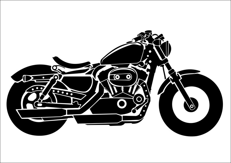 バイク　シルエット